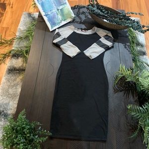 Body-con t-shirt dress.